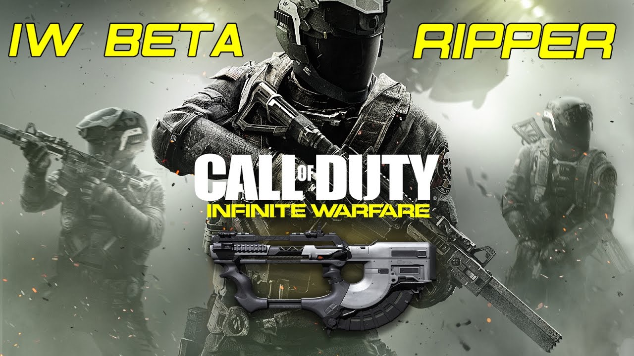 Call of Duty Infinite Warfare Beta | Ripper SMG Epic Variant Gameplay