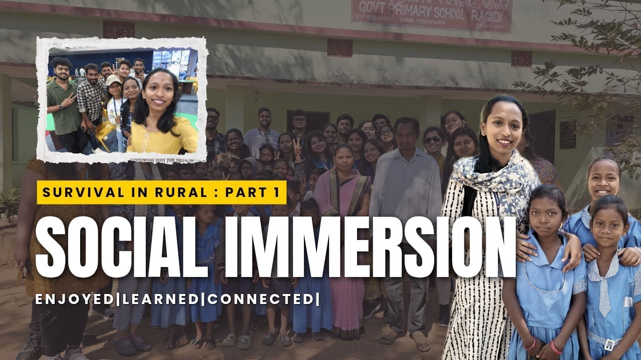 We went to social immersion program😍🥳 #greeshma #vlog #centurionuniversity #travel 