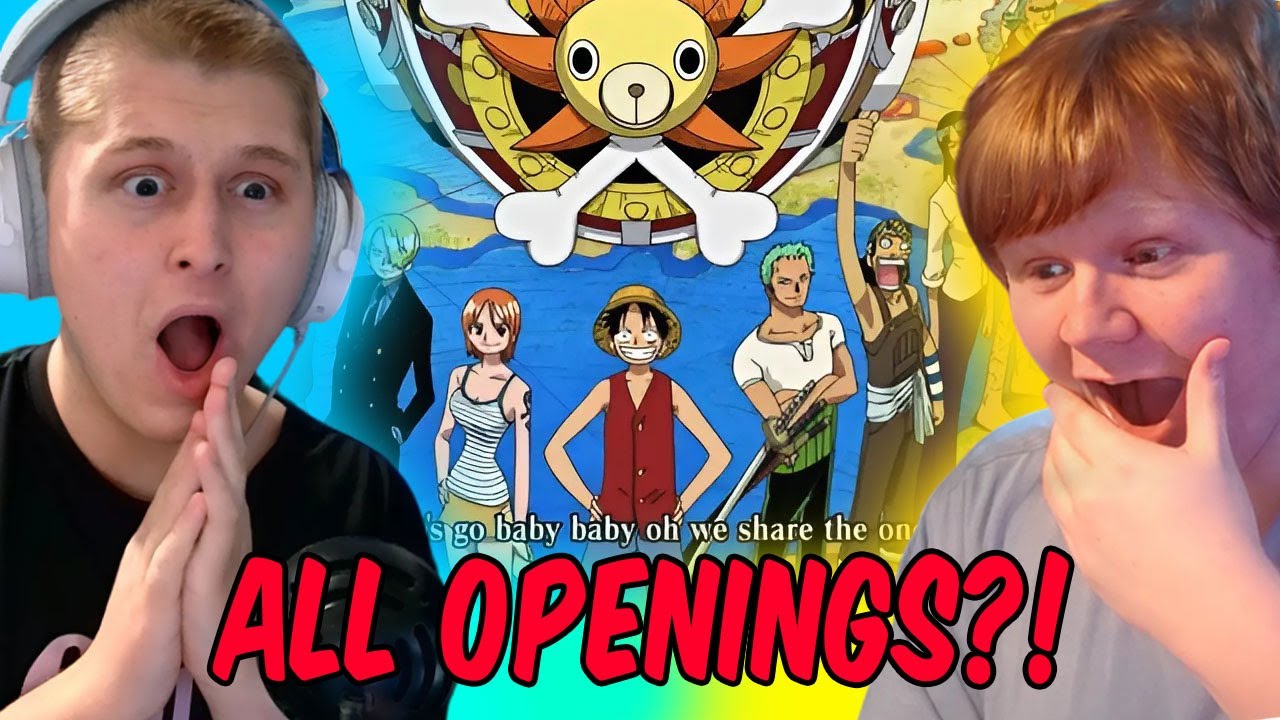 NEW OP Fans React To ALL One Piece Openings 1-26 For The FIRST Time