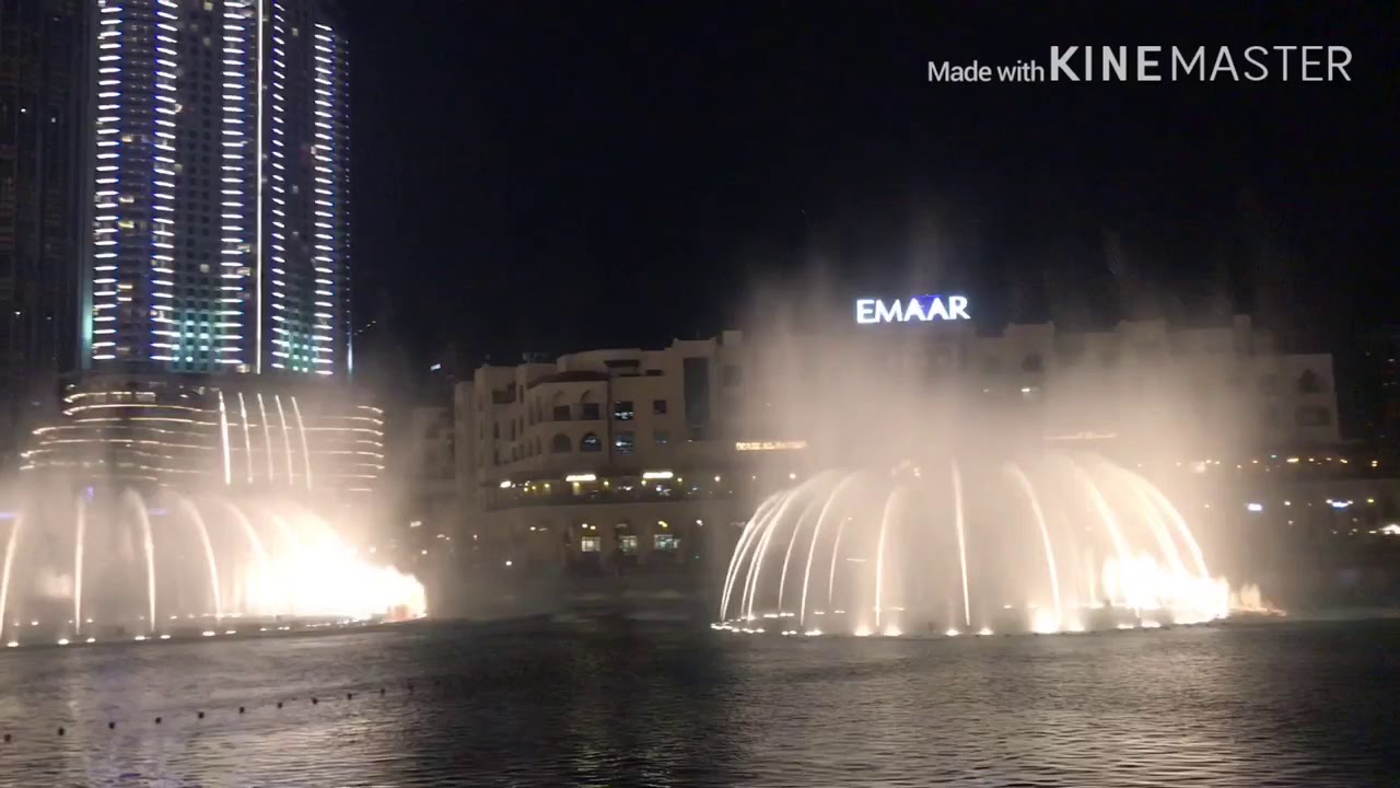 نافوة دبي الراقصة على انغام اغنية اجنبية