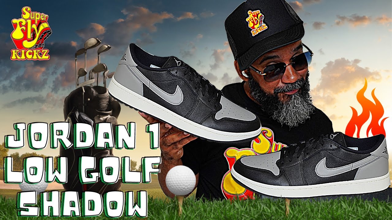КРОССОВКИ JORDAN 1 LOW GOLF SHADOW СУПЕР ЧИСТЫЕ ДЛЯ ПОЛЯ И УЛИЦ