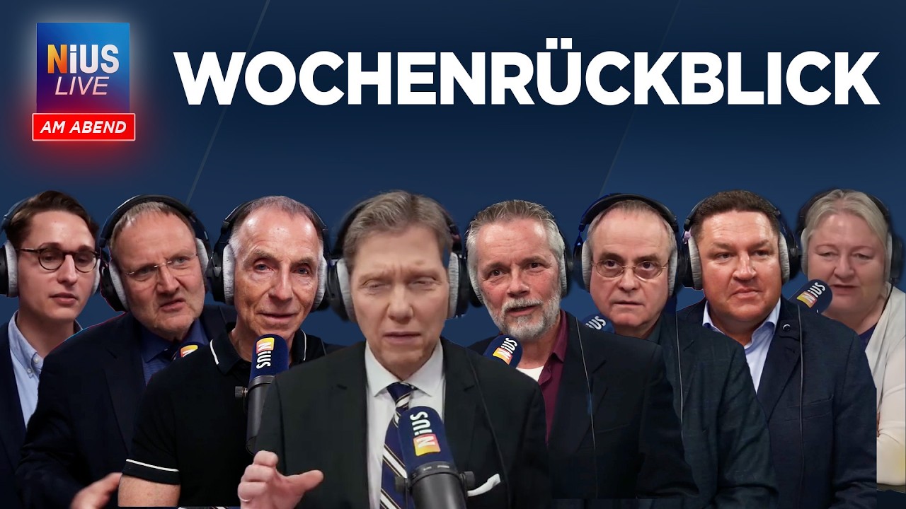 Özdemir, Steuererhöhung und Putin-Vergleich | NIUS Live am Abend vom 09.03 - 13.03.2026
