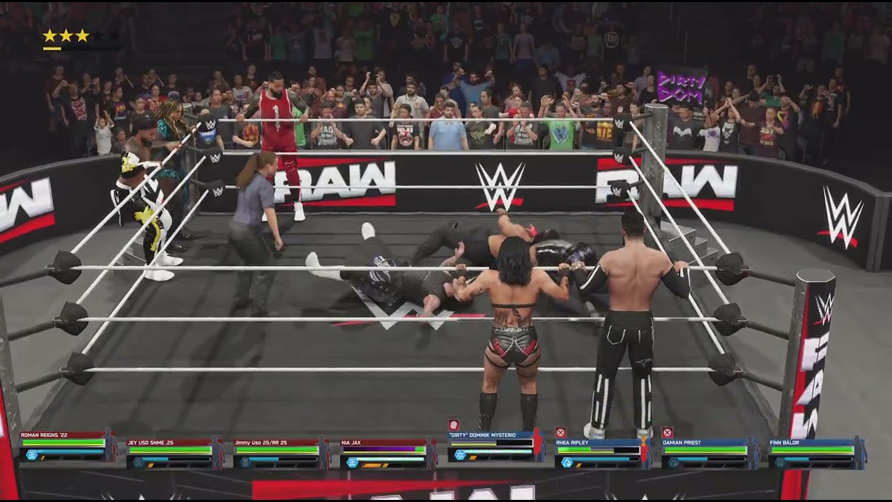 WWE 2K25 The OG Bloodline VS The judgement Day