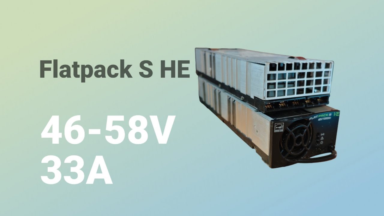 Огляд блока живлення Flatpack S HE