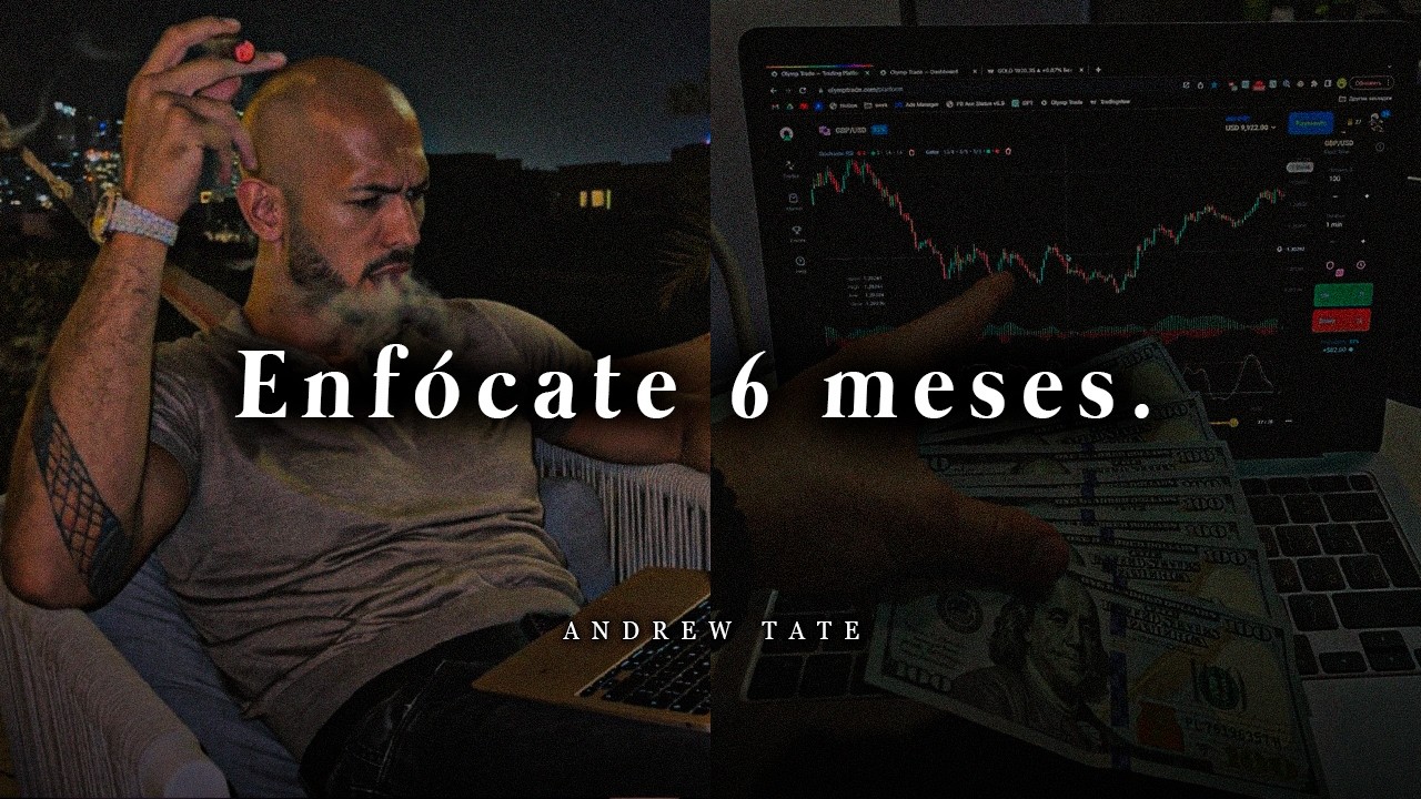 𝐄𝐍𝐄𝐑𝐆Í𝐀 & 𝐃𝐈𝐍𝐄𝐑𝐎: Enfócate 6 meses en ganar y atraer el dinero – Andrew Tate (1 Hora recopilación)