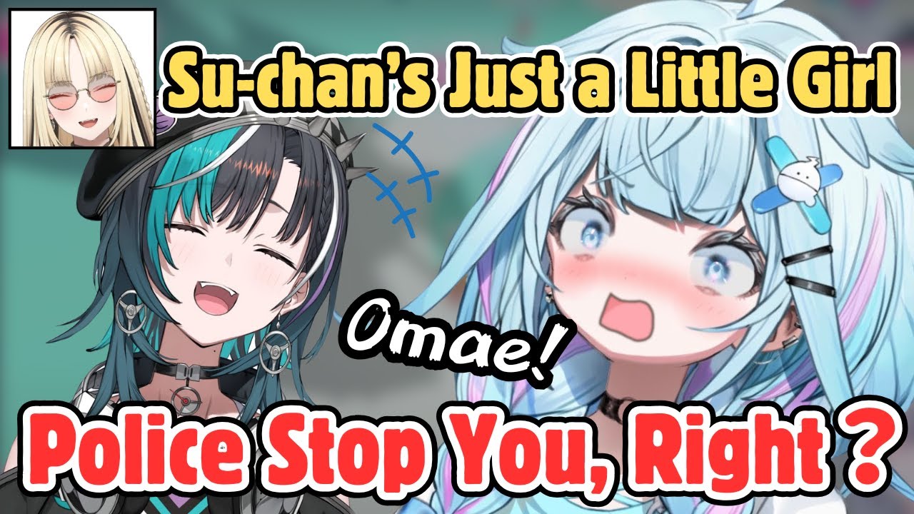 Chihaya Exposes Su's Secret About Often Being Stopped by the Police[Hololive/EngSub/JpSub]