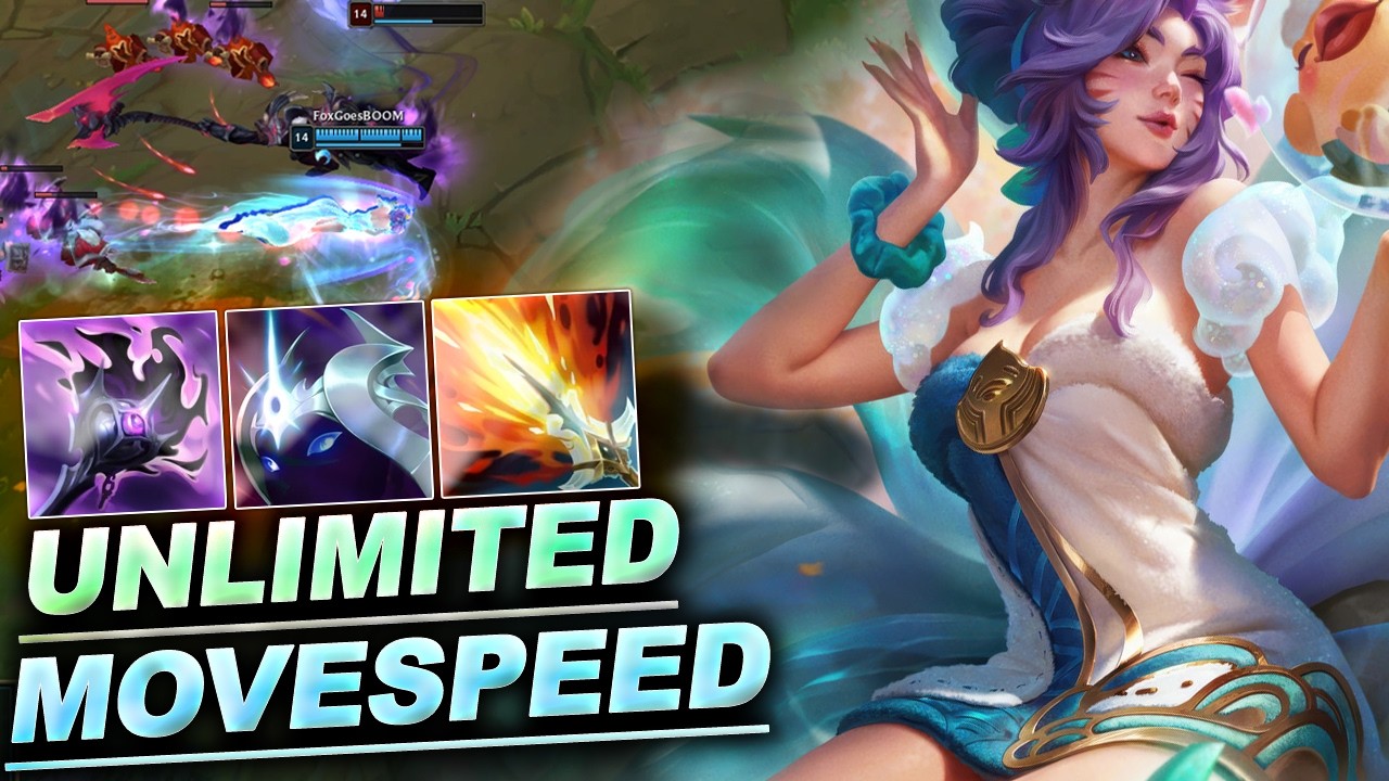 I Stack MOVESPEED ITEMS On AHRI Now In Season 16 (New Main Build)