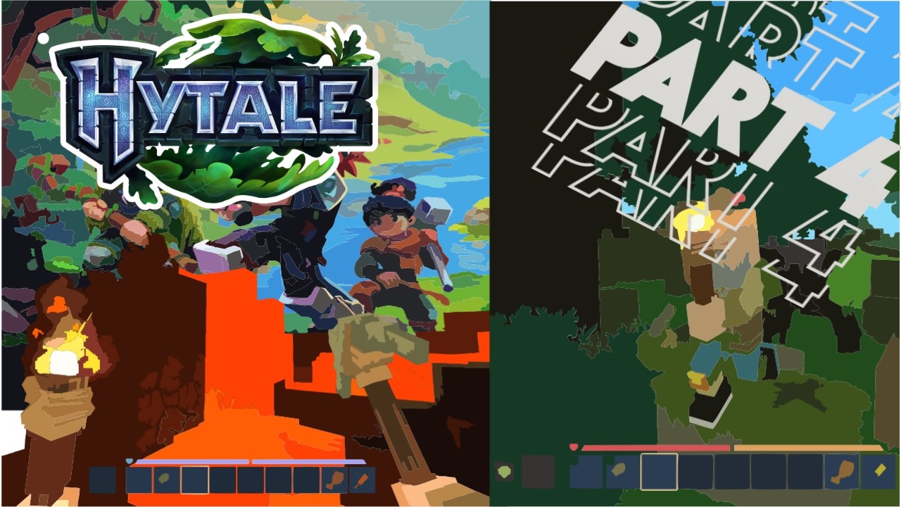 🎮 Hytale Gaming - Lava and Larvs   |  Part 4  |  No Commentary