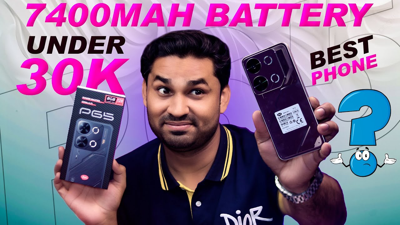 Itel P65 Full Review 🔥7400Mah Battery Wala Phone Under 30K ? Buy Or Not ??