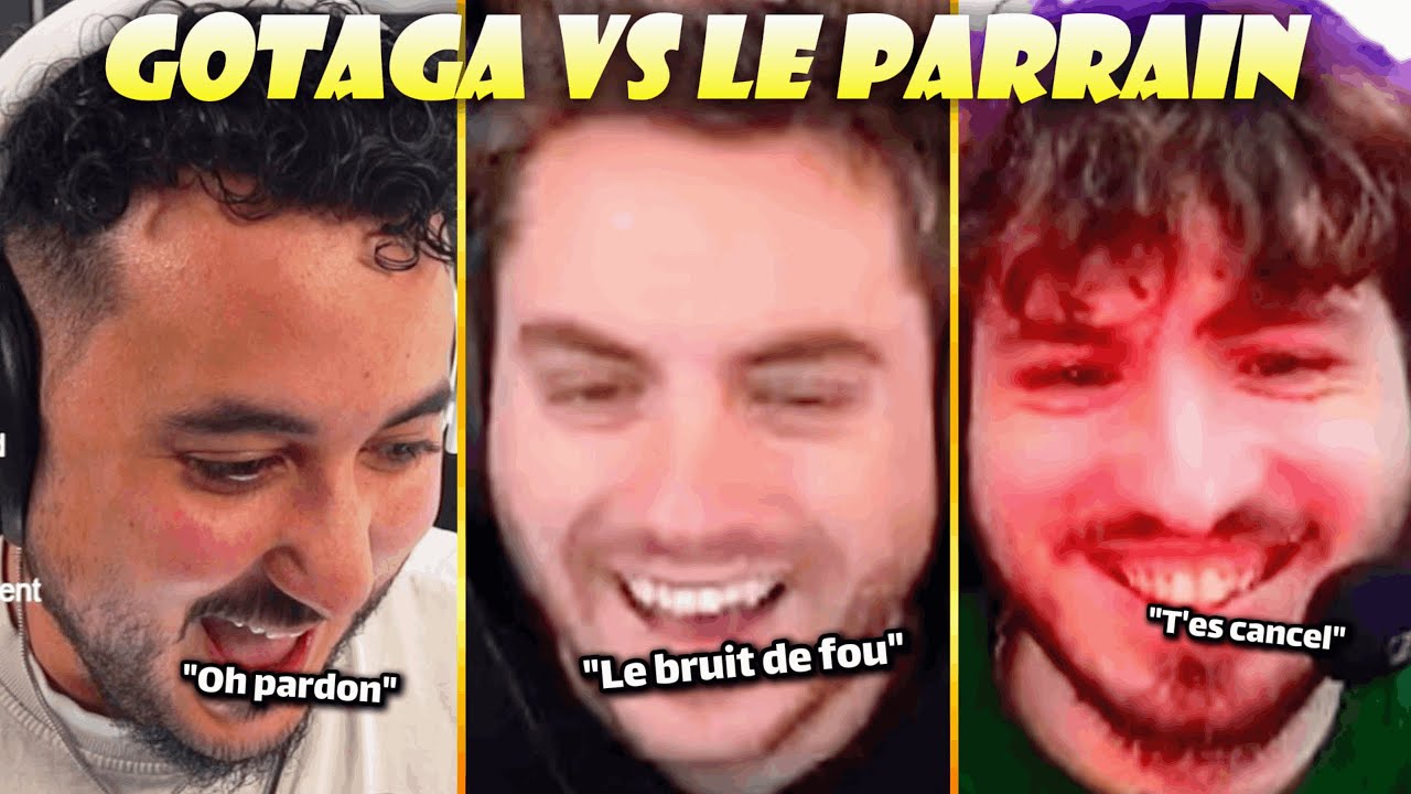 GOTAGA VS Le PARRAIN, TERRACID & ANYME se TACLENT - La Crème de Twitch #480