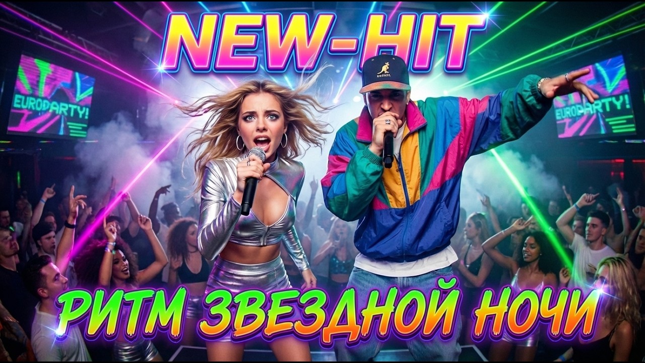 🔥ХИТ - Ритм Звездной Ночи - Дуэт AISong | 90s High Energy Eurodance Русская музыка 🎧 Russian Music