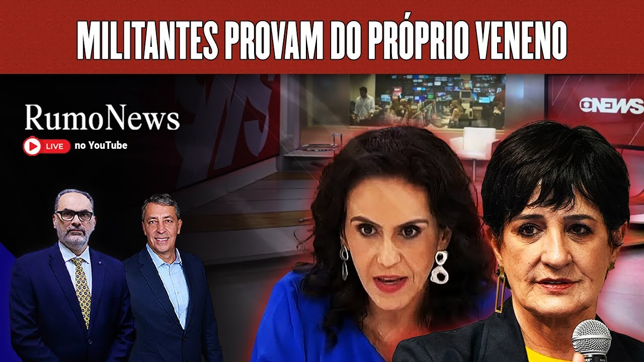 A VELHA MÍDIA está DESESPERADA | Rumo News - Ao Vivo