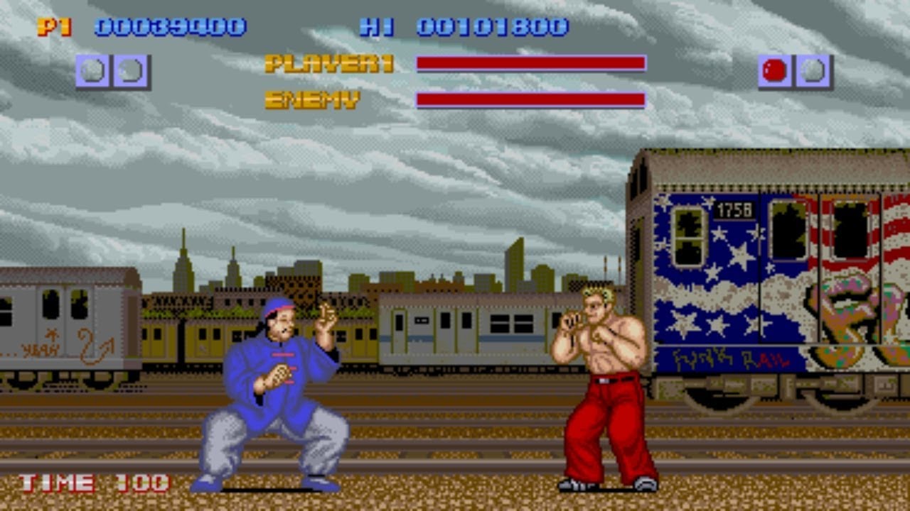 Street Fighter 1 [Arcade] - play as Lee (playthrough)