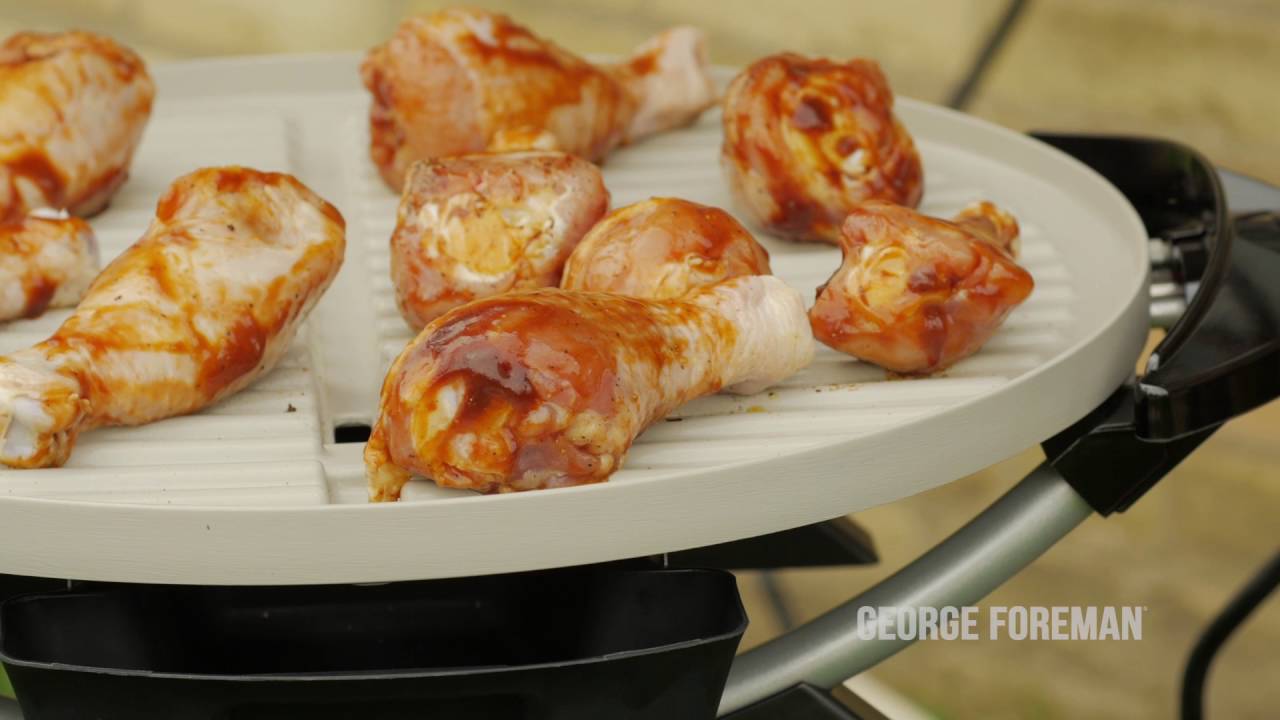 George Foreman Indoor/Outdoor Grill Recipes | How to Make Delicious Grilled Buffalo Wings
