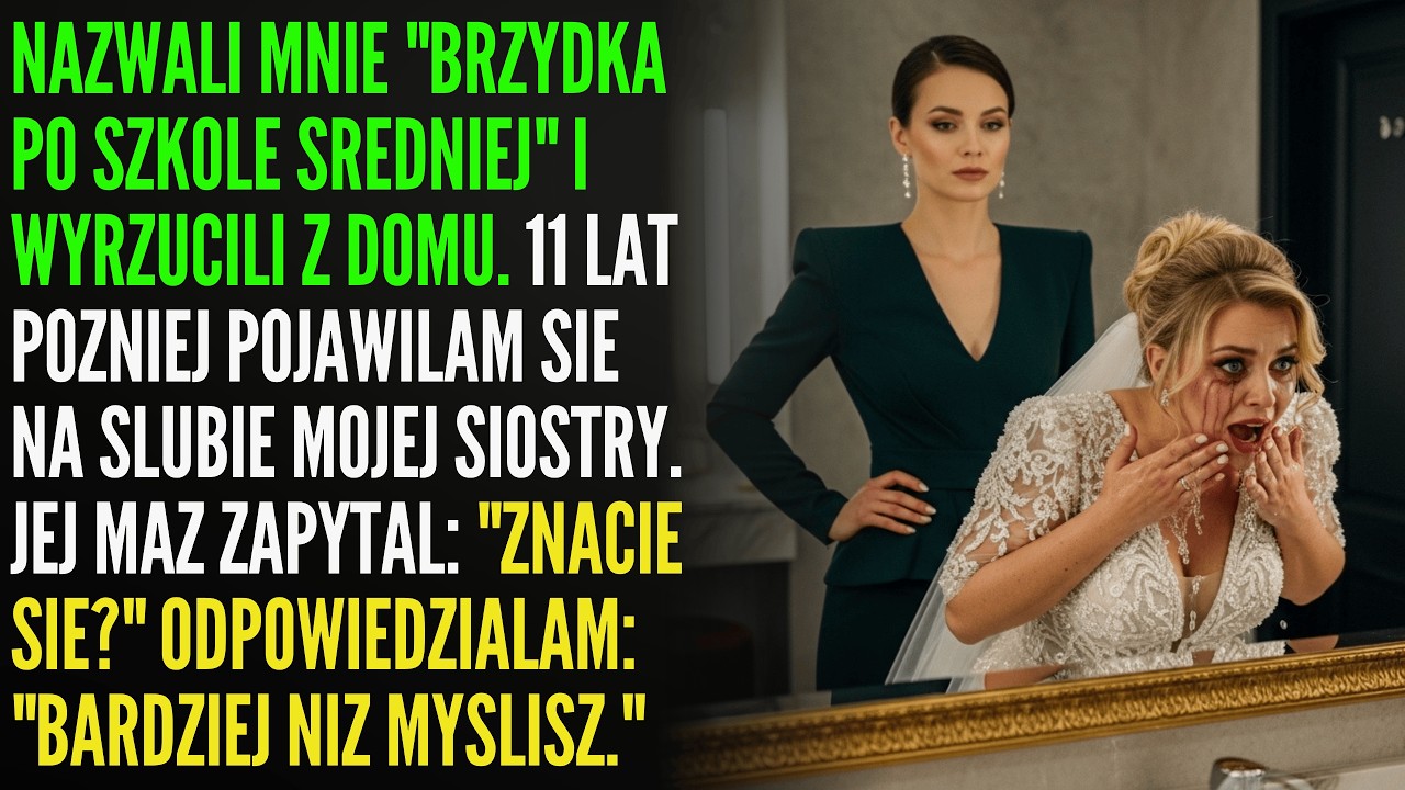 Pojawiłam się na ślubie siostry po 11 latach. Nikt nie wiedział, kim naprawdę jestem