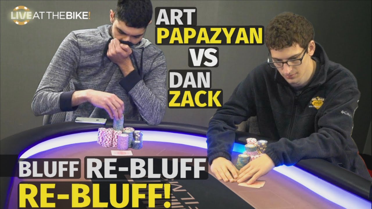 Bluff vs Re-Bluff vs Re-Bluff: Art Papazyan & Dan Zack Go For It &spades; Live at the Bike!