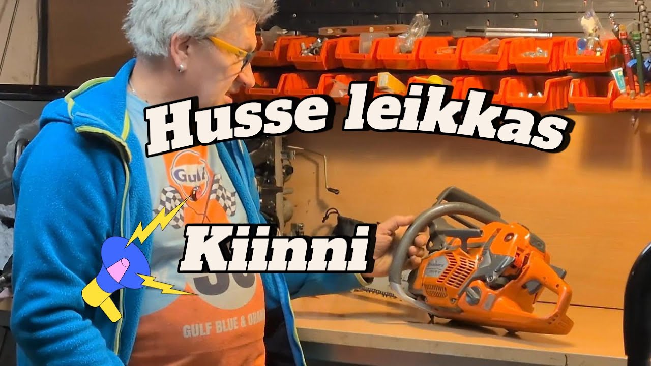 Husqvarna 550 xp g Luotto saha hajos.