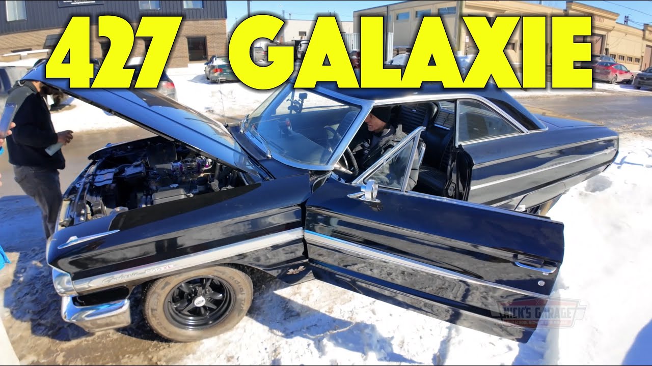 1964 Galaxie 427 COLD Start - That Was A Battle!