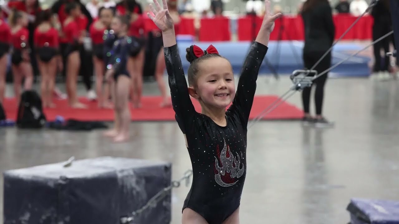 Kayra Zimbel-Tran Bars Victory Classic 2025 Wildfire Gymnast Level 3