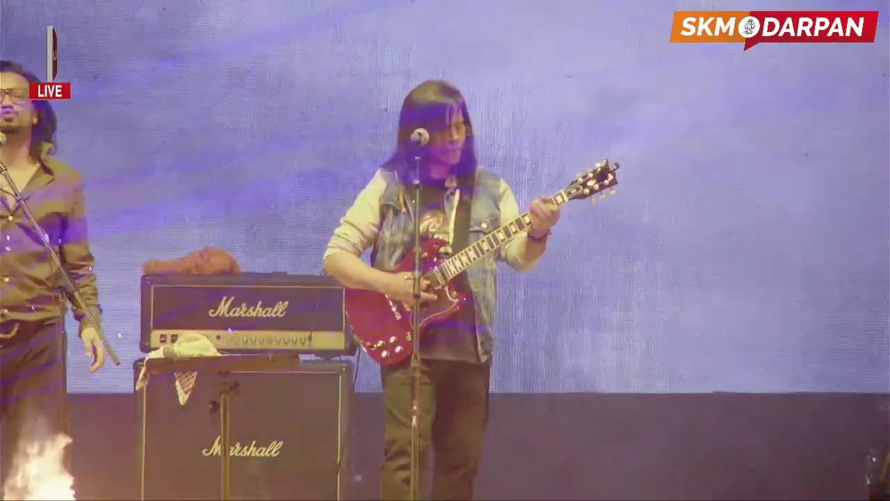 Live in concert Renown band 1974 AD  at Jorethang Stadium.