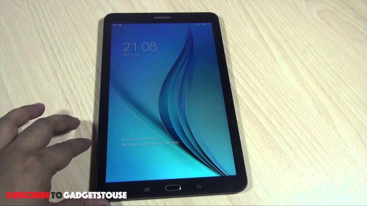 Распаковка и краткий обзор Samsung Galaxy Tab E India