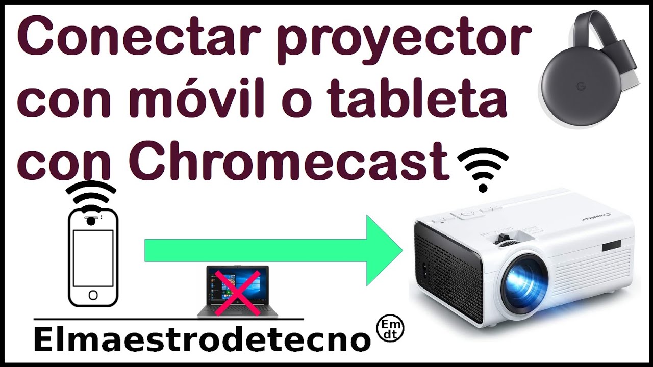 📺 Conectar el m&oacute;vil a la TV o proyector con Chromecast (sin cables ni PC)