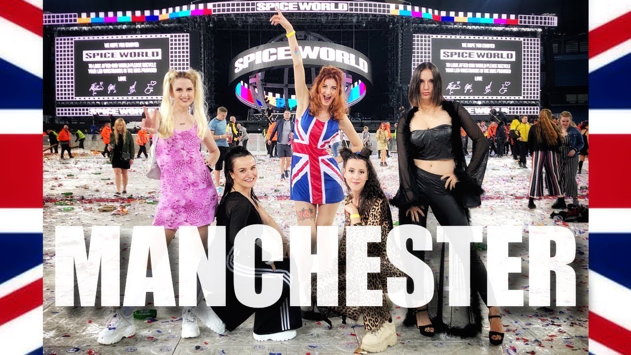 Les SPICE GIRLS à Manchester