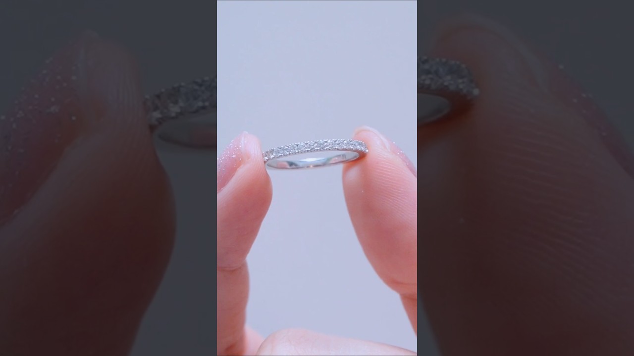 Wedding Bands แหวนแต่งงาน 💍#eternityrings #diamond #weddingring #แหวนเพชร
