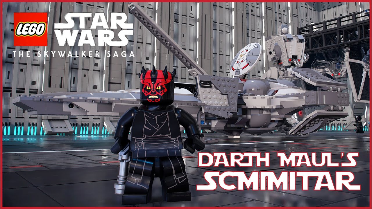 LEGO Star Wars The Skywalker Saga Darth Maul's Scimitar Unlock and Gameplay!