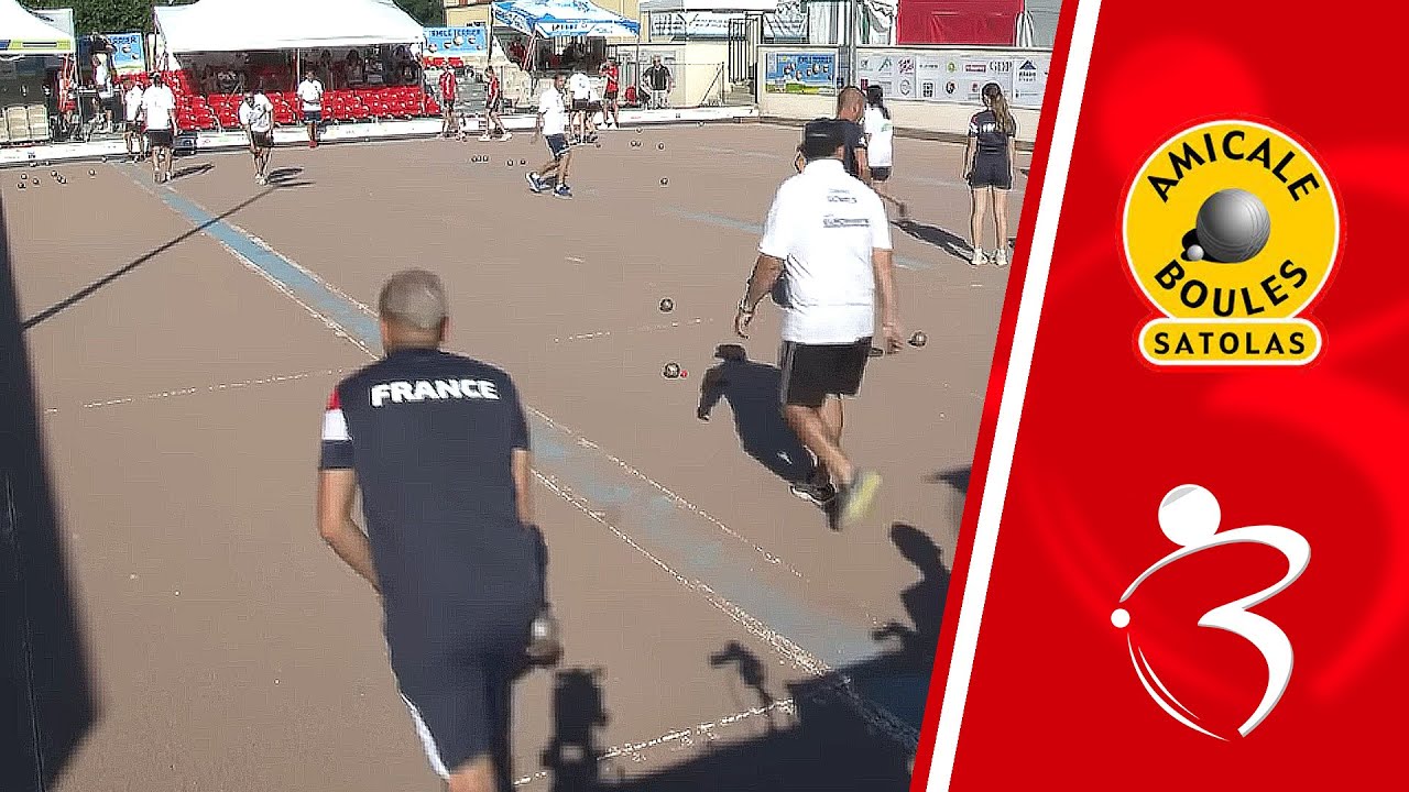 France vs Monaco : Quart International doubles - Sport-Boules Lyonnaise - Trophée Émile Terrier 2023