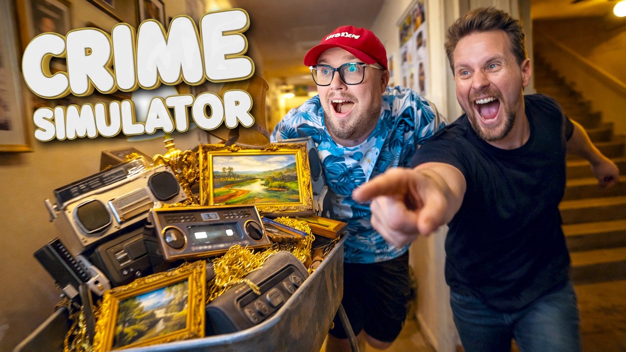 TÖMMER GRANNENS KÄLLARE! | Crime Simulator med WHIPPIT!