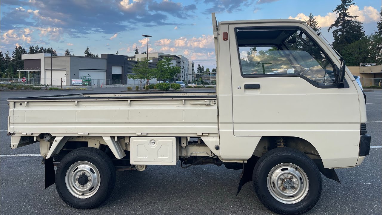 Sold : 1988 Mitsubishi Minicab MIGHTY 4 WD 34,500mi  LSD RHD JDM $5,950.00