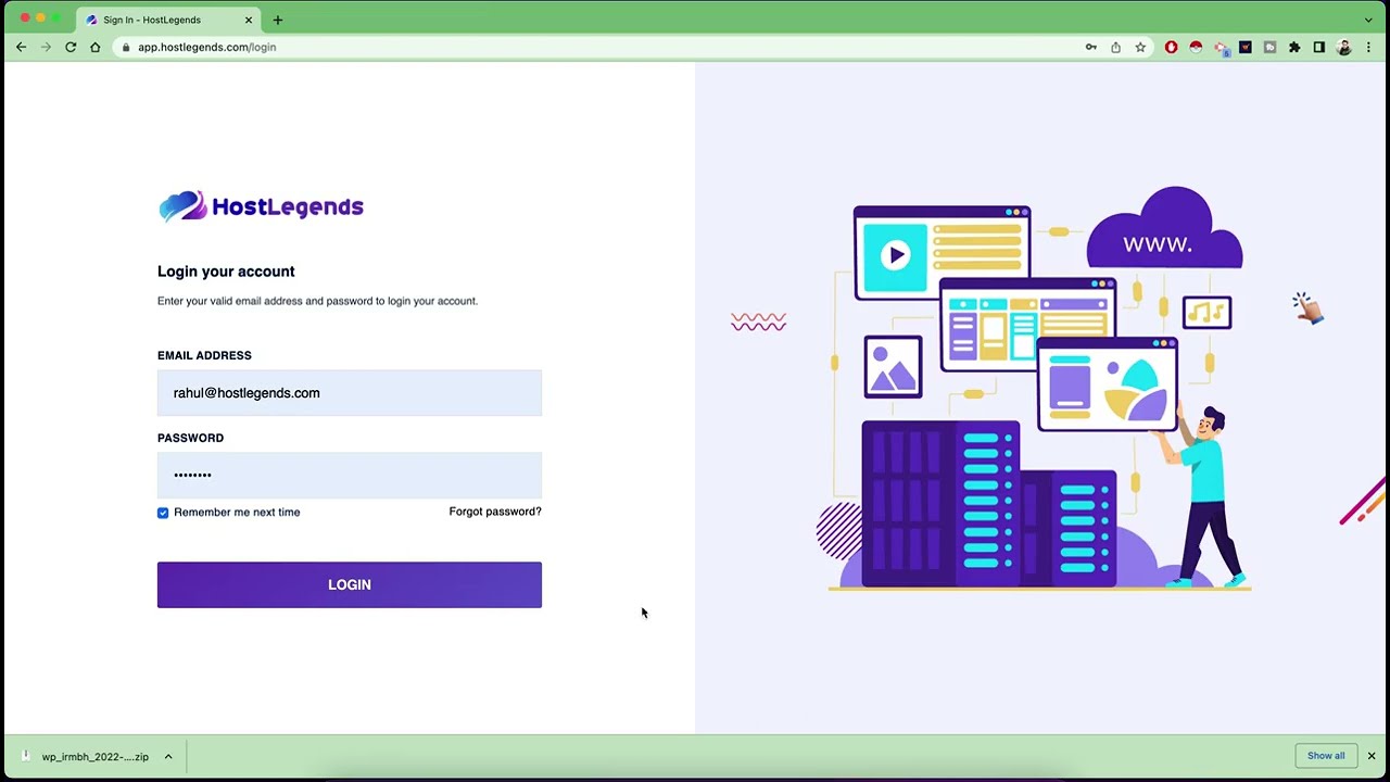 HostLegends MAX - Bundle VPS Plan Demo