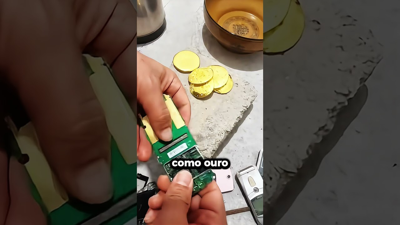 Ele Descobre Ouro no Seu Antigo Celular? 🤯