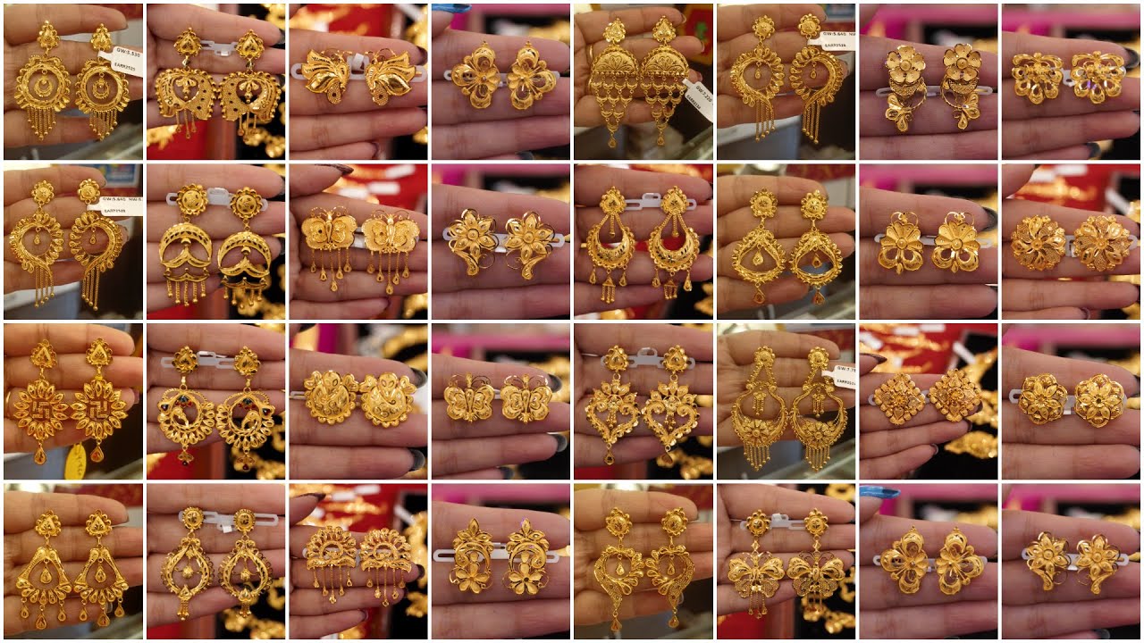 Matro 3 Gram Theke 🔥 Latest Bridal Kanbala/Earrings/Full Kaan Collections