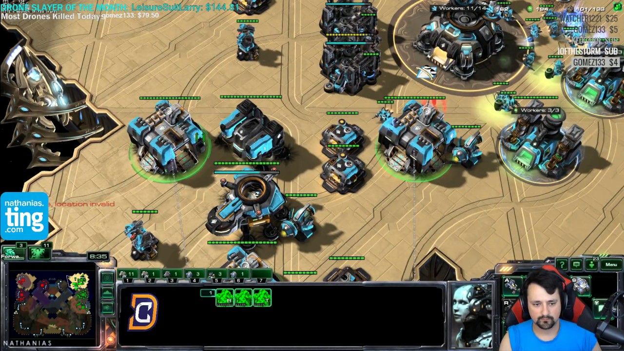 Nathanias vs Golden: BATTLECRUISER RUSH