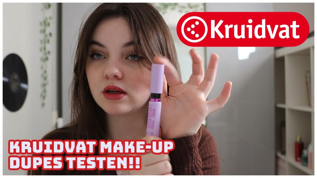 € 40 EURO KRUIDVAT MAKE-UP DUPES TESTEN - MIJN EERLIJKE MENING! - BIBI