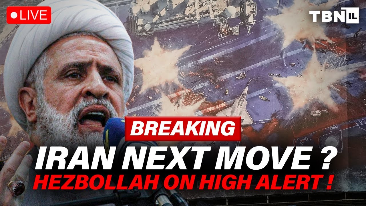 BREAKING: USS LINCOLN NEAR IRAN — Hezbollah Warns “All-Out War” | Israel on High Alert