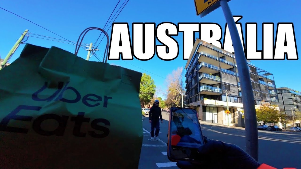 Vida de Entregador em Sydney: Uma Manhã Agitada nos Apps de Entrega!