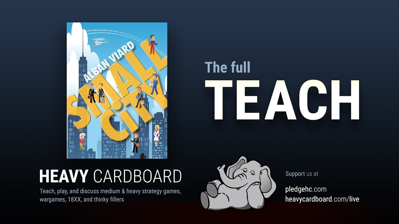 How to Play only - Small City How to Play by Heavy Cardboard