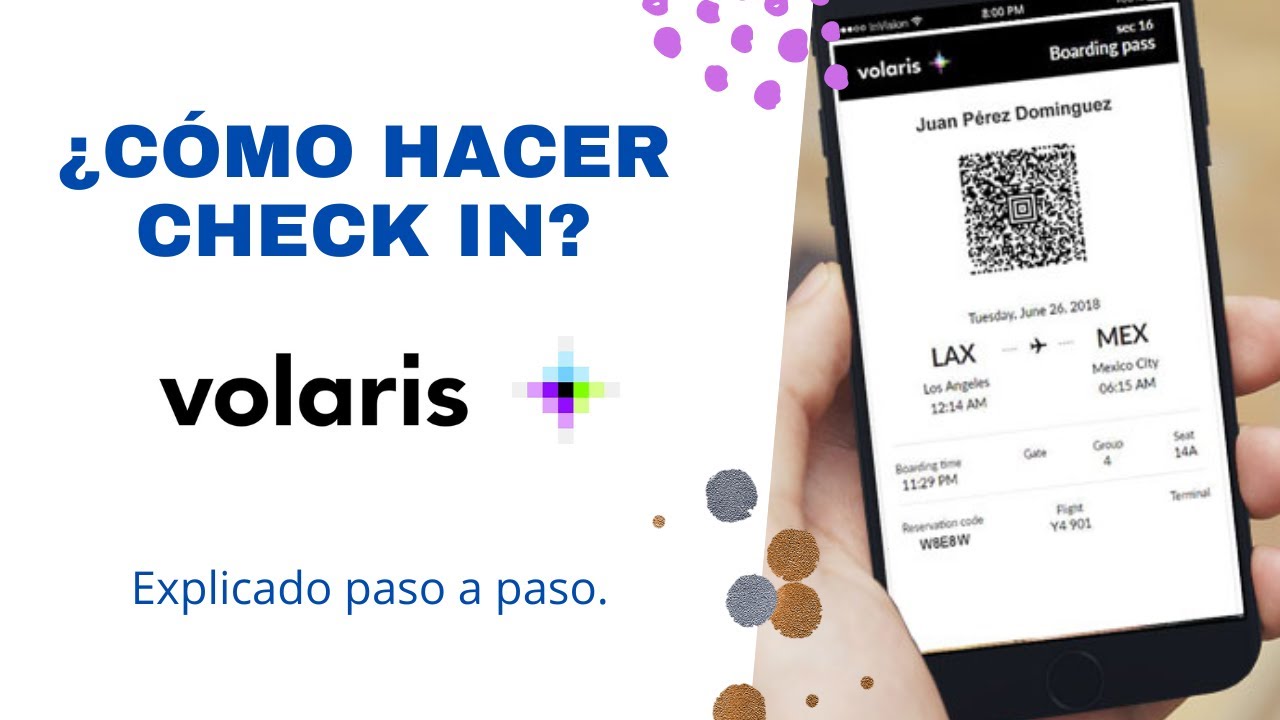 ¿Cómo hacer check in en Volaris? - Tutorial paso a paso