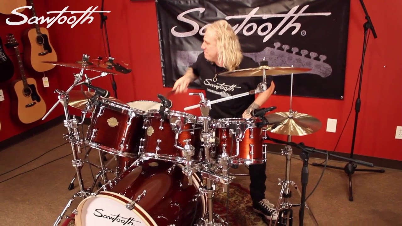 Sawtooth Command Series 7 Piece Drum Set w 22