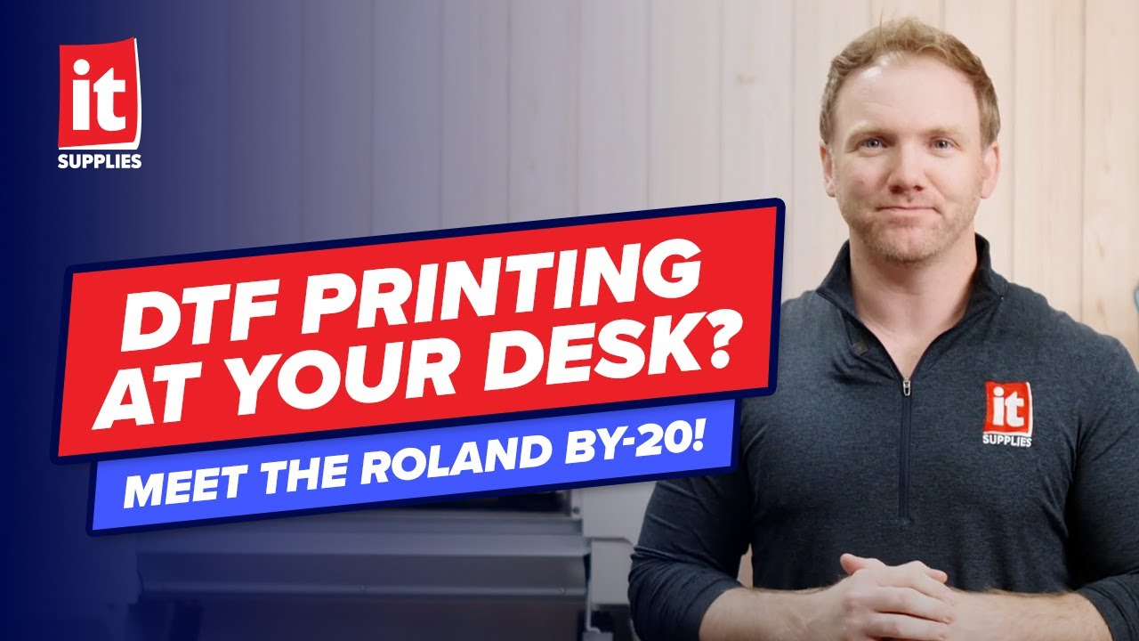 DTF Printing at Your Desk? Meet the Roland BY-20!