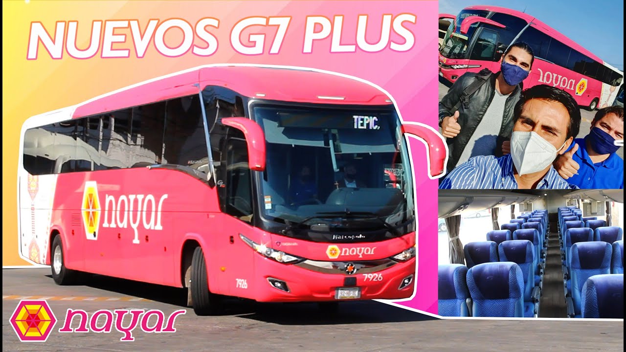 Llegaron Autobuses NUEVOS para Nayar!!! (Marcopolo MP120 G7 Plus)