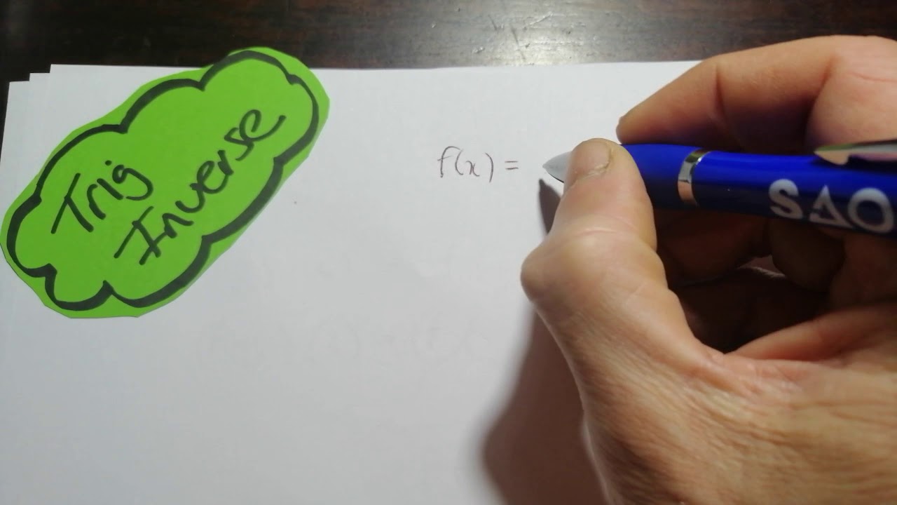 Alpha-Wiskunde Gr11 Trig Inverse funksies