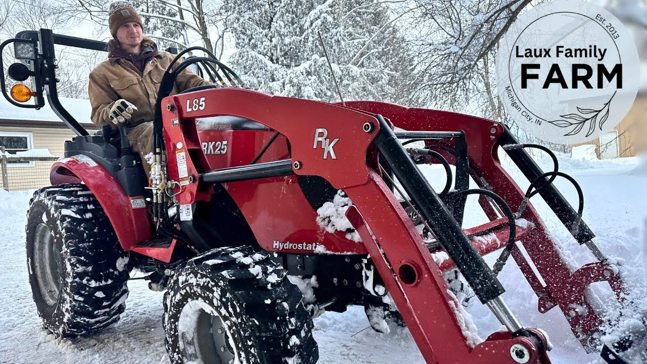 Dealing with 30+ inches of Lake Effect Snow on our 2 acre Homestead | Laux Family Farm