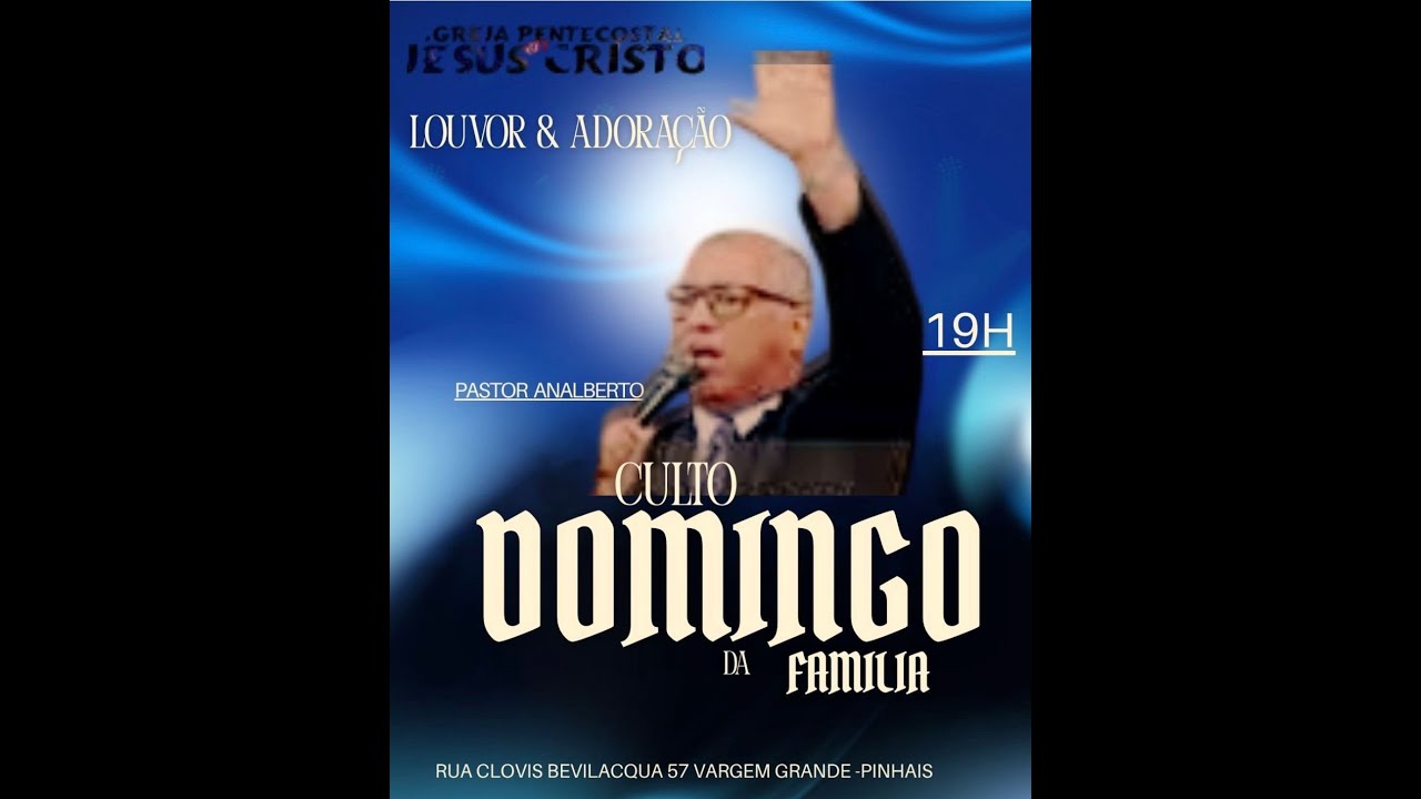 CULTO DA FAMILIA 23/11/2025
