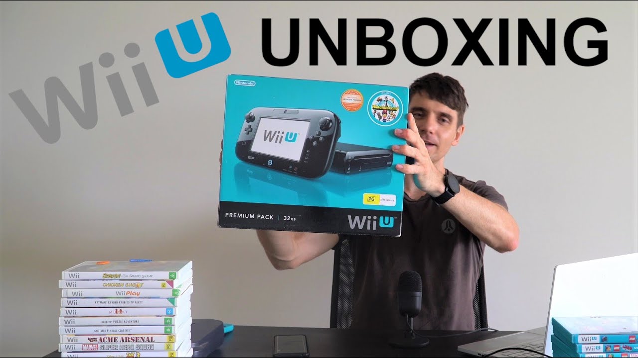 Unboxing a Nintendo Wii U