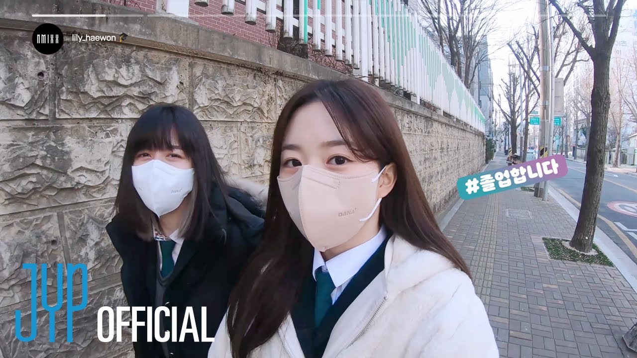 [NMIXX] 마지막 등굣길🏫 LILY & HAEWON Graduation VLOG #MIXXTORY | 