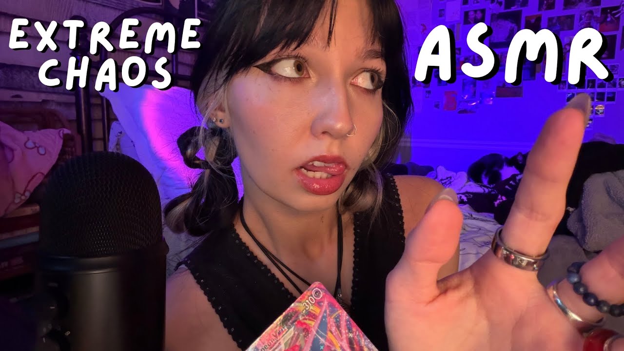 EXTREMELY CHAOTIC ASMR  (Anticipatory, Unpredictable, Fast and Aggressive) 
